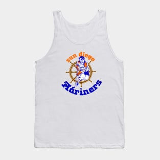 Retro San Diego Mariners Hockey 1975 Tank Top